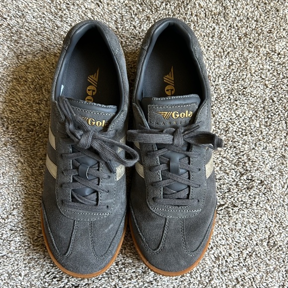 Gola Harrier Mirror (Gold/Silverish) Women’s Sneaker Size 9 - Picture 10 of 13